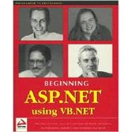 Beginning Asp.Net Using Vb.Net