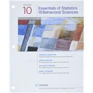 Bundle: Essentials of Statistics for the Behavioral Sciences, Loose-leaf Version, 10th + MindTap, 1 term Printed Access Card,9780357585047