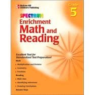 Spectrum Enrichment Math And Reading: Grade 5