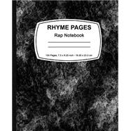 Rhyme Pages Rap Notebook