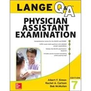 LANGE Q&A Physician Assistant Examination, Seventh Edition