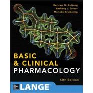 Basic and Clinical Pharmacology 13 E,9780071825054