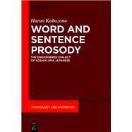 Word and Sentence Prosody