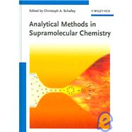 Analytical Methods in Supramolecular Chemistry