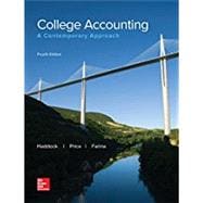LooseLeaf for College Accounting: A Contemporary Approach