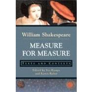 Measure for Measure Texts and Contexts