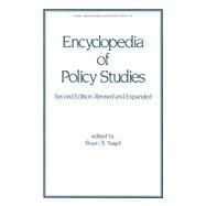Encyclopedia of Policy Studies, Second Edition book cover, ISBN 9781000105063