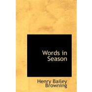 Words in Season