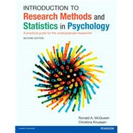 Introduction to Research Methods and Statistics in Psychology