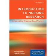Introduction to Nursing Research