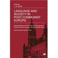 Language and Society in Post-communist Europe