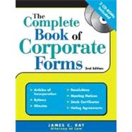 The Complete Book Of Corporate Forms