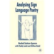 Analysing Sign Language Poetry