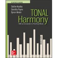 Kostka, Tonal Harmony 2018, 8e, Student Edition, Reinforced Binding