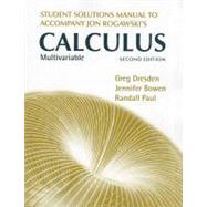 Student's Solutions Manual for Multivariable Calculus Early and Late Transcendentals