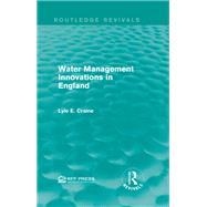 Water Management Innovations in England