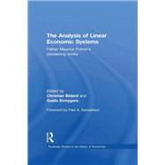 The Analysis of Linear Economic Systems