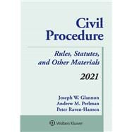 Civil Procedure Rules, Statutes, and Other Materials, 2021 Supplement,9781543835083