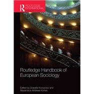 Routledge Handbook of European Sociology