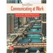 Communicating at Work [Rental Edition]