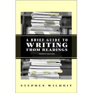 Brief Guide to Writing from Readings, A