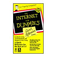 The Internet for Dummies: Quick Reference