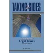 Taking Sides : Clashing Views on Legal Issues,9780073515090