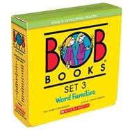 Bob Books - Word Families Box Set | Phonics, Ages 4 and up, Kindergarten, First Grade (Stage 3: Developing Reader)