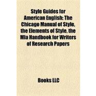 Style Guides for American English
