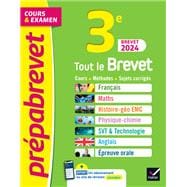 Prépabrevet Tout le brevet 2024 - 3e (toutes les matières)