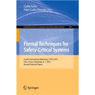 Formal Techniques for Safety-critical Systems