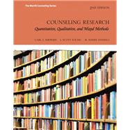 Counseling Research Quantitative, Qualitative, and Mixed Methods