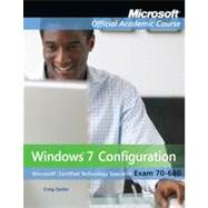 70-680 : Windows 7 Configuration, Textbook