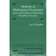 Methods of Mathematical Economics