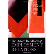 The Oxford Handbook of Employment Relations Comparative Employment Systems