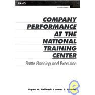 Company Performance at the National Training Center Battle Planning and Execution