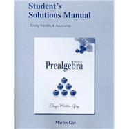 Student Solutions Manual  for Prealgebra