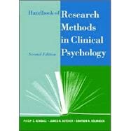 Handbook of Research Methods in Clinical Psychology, 2nd Edition
