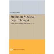 Studies in Medieval Legal Thought