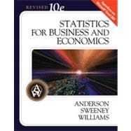 Statistics for Business and Economics, Revised , 10th Edition
