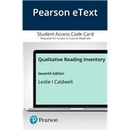 Pearson eText Qualitative Reading Inventory -- Access Card, 7th Edition