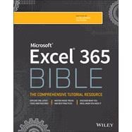 Microsoft Excel 365 Bible,9781119835103