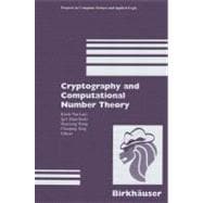 Cryptography and Computational Number Theory : Workshop in Singapore, 22-26 November, 1999