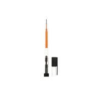 Moleskine Fluorescent Roller Pen, Transparent, Large Point (1.2 MM), Fluorescent Orange Ink