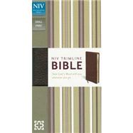 Holy Bible: New International Version, Burgundy, Bonded Leather, Trimline