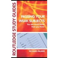 Passing Your Weak Subjects : You are much better than you Think!