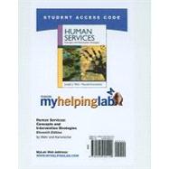 MyHelpingLab -- Standalone Access Card -- for Human Services Concepts and Intervention Strategies