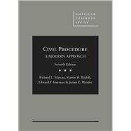 Civil Procedure, A Modern Approach(American Casebook Series)
