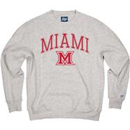 Miami Blue 84 Campbell Crewneck Sweatshirt w/M Logo