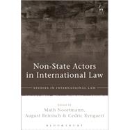 Non-state Actors in International Law